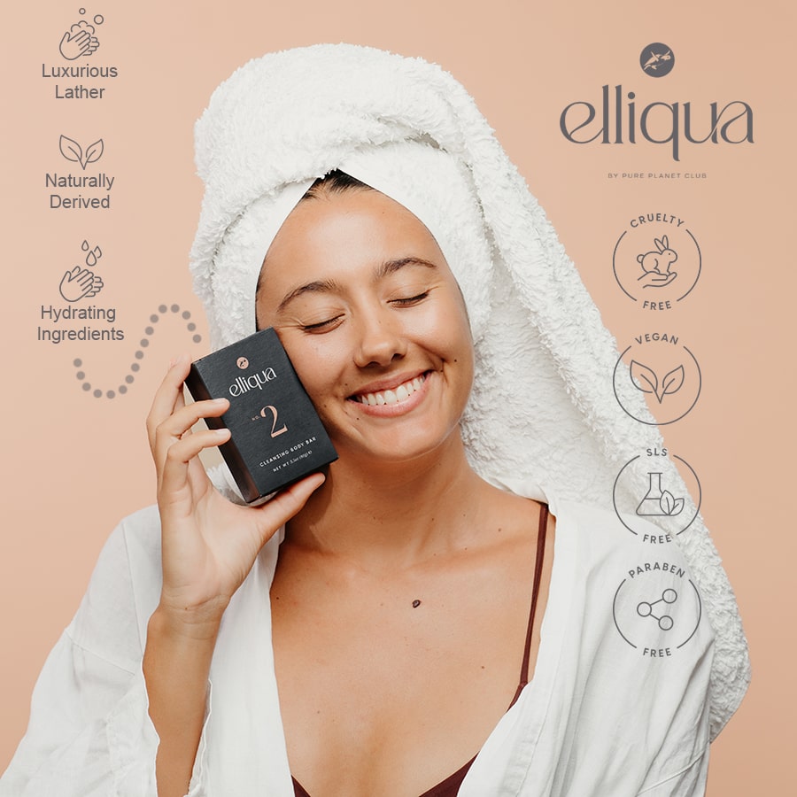 Elliqua Naturally Derived Soap