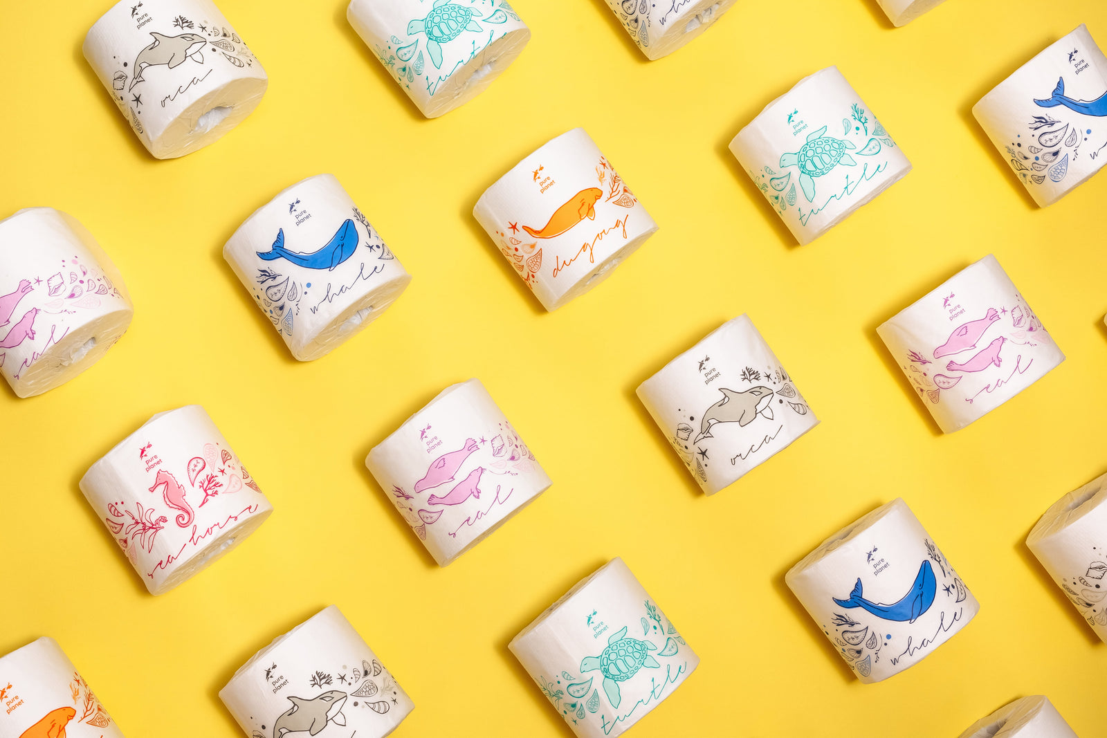 Pure Planet Club's Eco-Friendly Bamboo Toilet Paper 