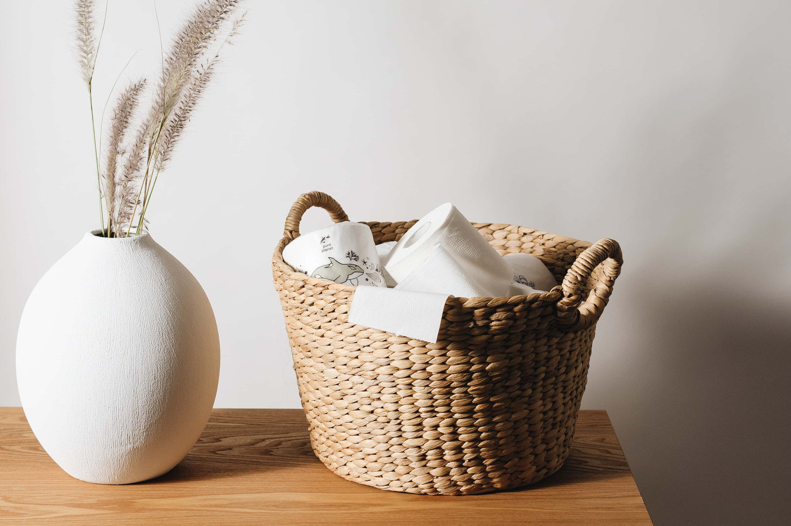 Pure Planet Club's Marine Range Bamboo Toilet Paper Orca Wrapper