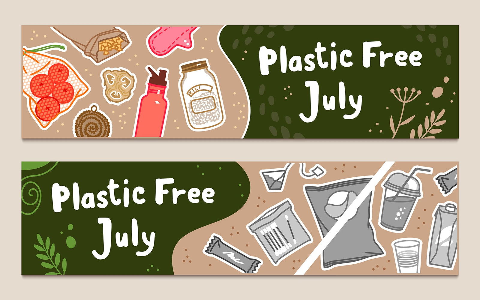 plastic free july