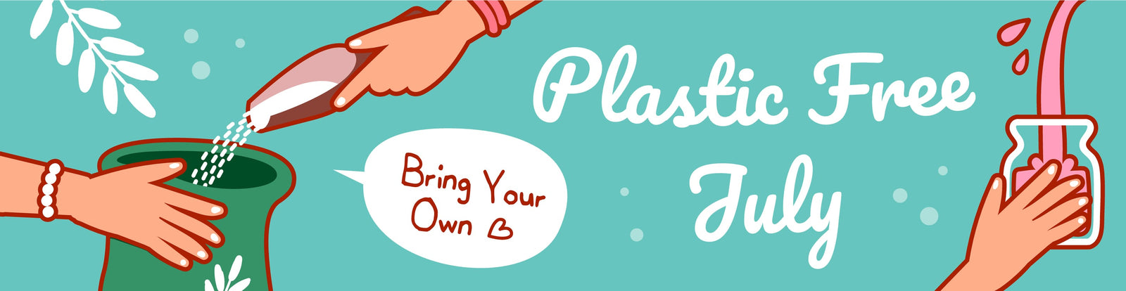Plastic Free July Banner