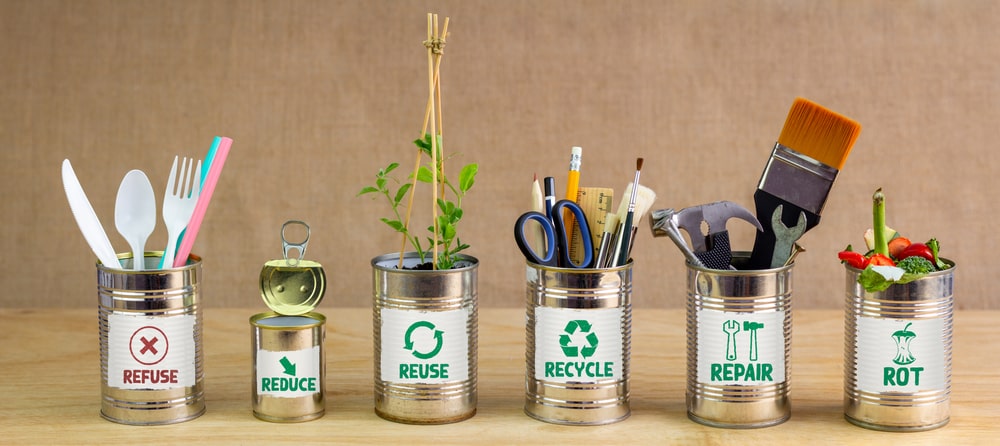 Tin can zero waste management